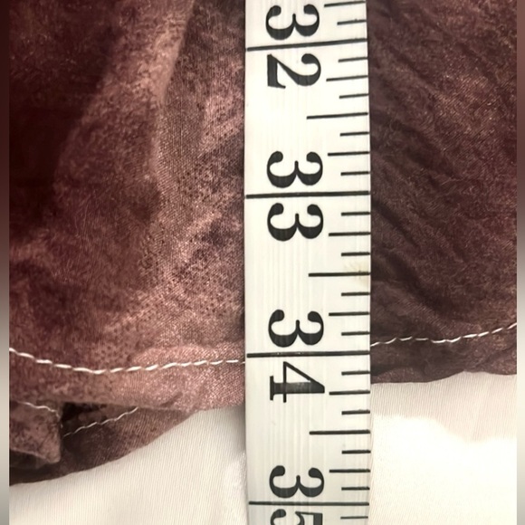 ⭐️UMGEE, FLORAL CROSSED NECK
SLEEVELESS DRESS, MOCHA & SKY, EUC, Size Small - Picture 11 of 11